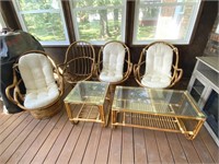 Bamboo Furniture with 3 cushions