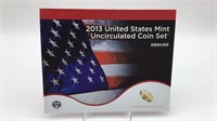2013 U.S. Mint Uncirculated Coin Set DENVER