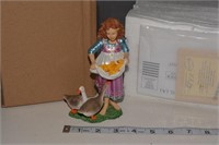 Joyful Goose Girl - Jeweled Nativity Collection