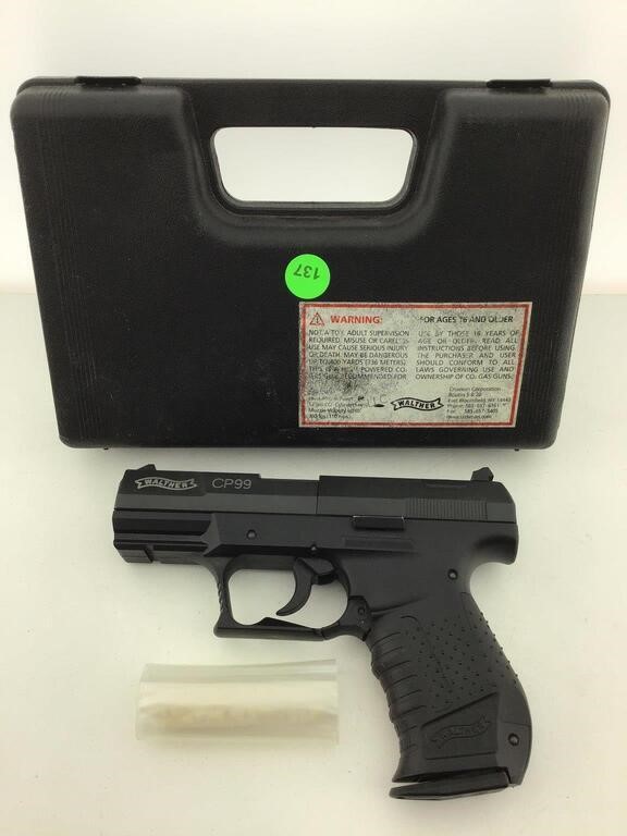 Walther CO2 Pellet Pistol with Case