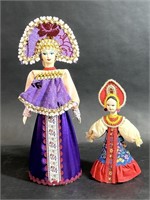 Handmade Russian Folk Art Dolls