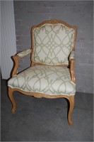 CONTEMPORARY VICTORIAN STYLE ARM CHAIR