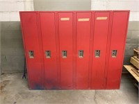 Vintage Metal School Locker Set