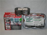 2 packs of sterno's, Emergency kit