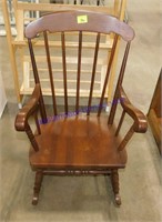 Wooden Children's Rocking Chair (27")