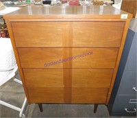 Wooden 4 Drawer Dresser (42 x 32 x 18)