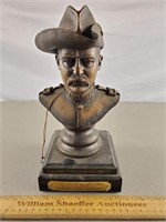 NRA Theodore Roosevelt Bust Statue 11 & 1/2" H