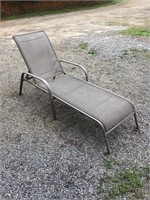 Outdoor Lounger with Adjustable Back Pool Patio