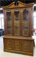 Stunning European Pine Buffet and Hutch