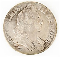 Coin 1695 Silver Crown of William III-VF