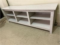 Very Nice Lg. Contemp. TV Stand w/ Decorative