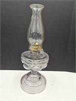 Bullseye Pattern Oil Lamp18 1/2" h
