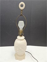 Vintage1930's Aladdin Lamp Alacite Glass w Finial