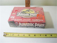 1992 Sealed Box Topp Jurassic Park Trading Cards