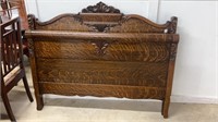 Carved Full Size Bed