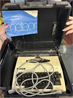 meteor electric typewriter in hard case
