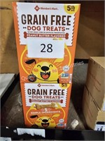 2-5lb grain free dog treats 3/25