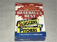 1986 Fleer Baseballs Best Card Set