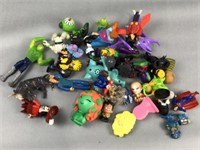 Assortment of kids toys and figurines