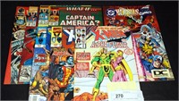 Approx 10 Vintage Marvel Collector Comic Books Lot