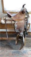 Boyt Western Parade Saddle, 15" seat, Nice