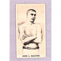 Circa 1938 John L Sullivan Boxing Card High Grade