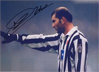 Autograph Zinedine Zidane Photo