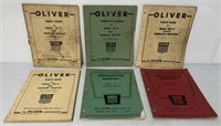 6 Oliver Instruction Manual,Parts Books,OC-4,6