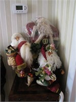Assorted Lot of Santa Decor
