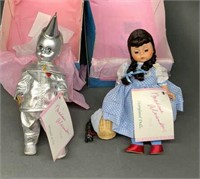 Madame Alexander Dorothy & Tin Man Wizard Of Oz