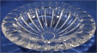 Crystal 12" Round Glass Bowl
