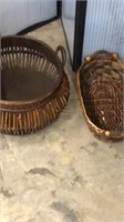 (2) Large Baskets