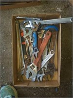 Large group of crescents wrenches