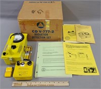 Radiation Detection Set; Civil Defense