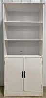 (CX) StyleWell White Book Case/Storage Cabinet