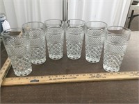 Anchor Hocking Wexford Ice Tea Glasses