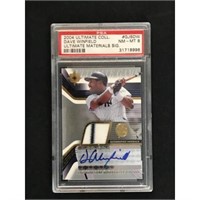2004 Ud Dave Winfield Auto Card Psa 8