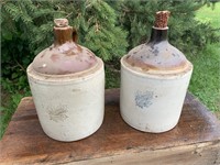 LOT OF 2 WESTERN STONEWARE JUGS