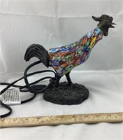 Colorful Rooster Lamp