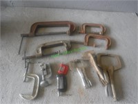 Assorted C Clamps