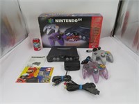 Console Nintendo 64 Atomic Purple Color avec
