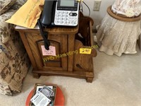 Oak End Table