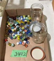 Vintage Marbles and shooters