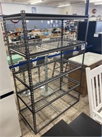 5-TIER HEAVYDUTY METAL STORAGE RACK 72"X48"X 24"