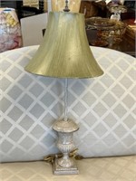 Metal and Leather Style Lamp