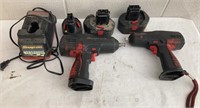 Snap-On Impacts, Batteries, Charger