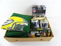 Lot of Misc. Green Bay Packers Items - Banks