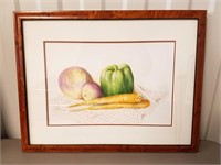 Watercolor Painting  Vegetables by Max Larkin