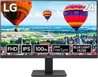 LG 24" Full HD IPS Monitor with AMD FreeSync and