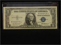 $1 1935F SILVER CERT. (VF+)